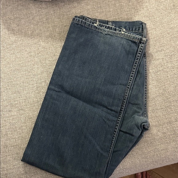 Levi's Dark Blue Straight-Leg Jeans - Picture 3 of 5